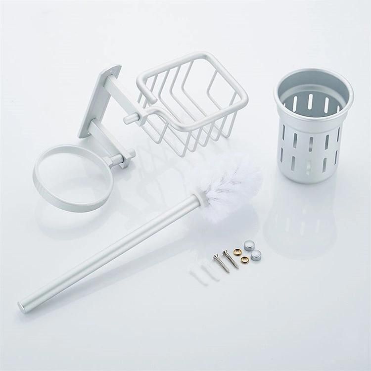 Cheap Stainless Steel Standing Paper Holder Toilet Brush with Holder