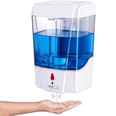 Wall Mounted 700 Ml Infrared Liquid Foam Hand Free Automatic Sanatizer Dispenser with Smart Sensor