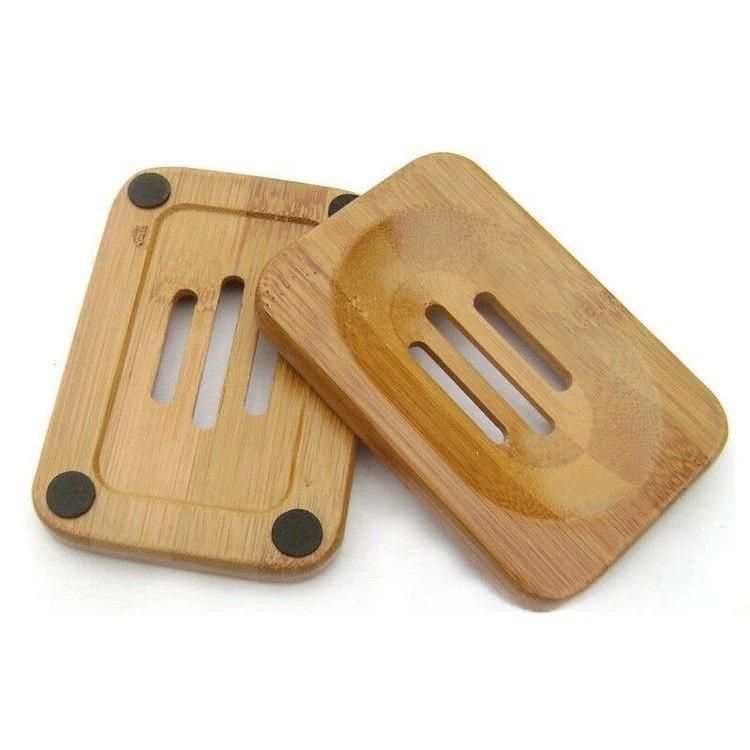 Natural Wooden Bamboo Soap Holder