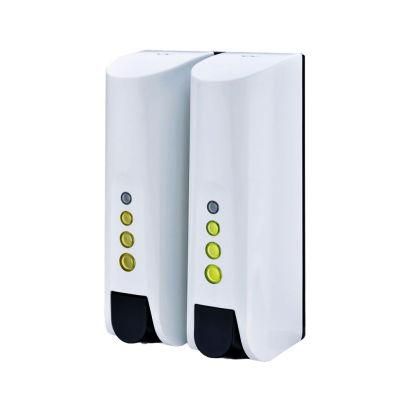 400ml*2 Wall Mounted Double Head Soap Dispenser for Hotel