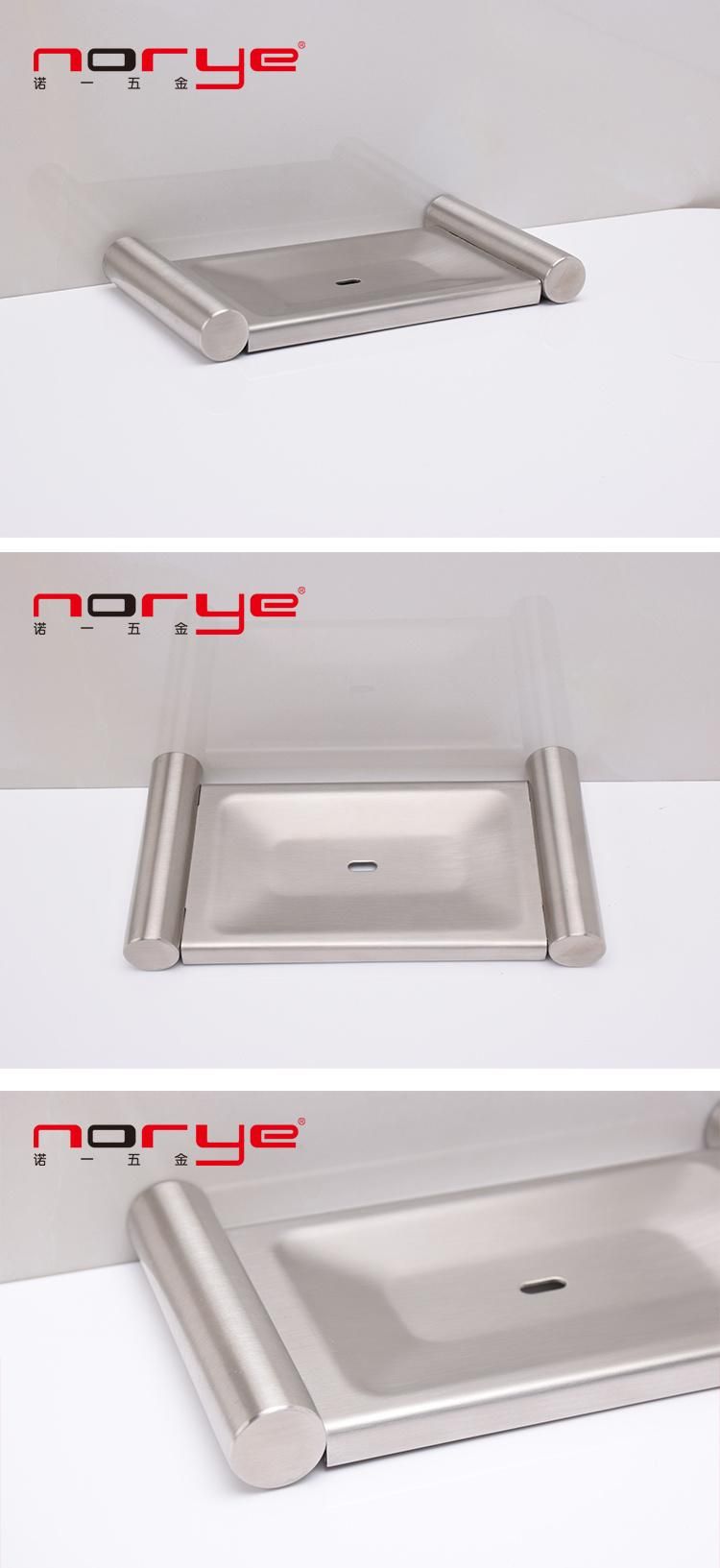 Factory Bathroom Accessories Stainless Steel Soap Dish Shelf Holder for Hotel