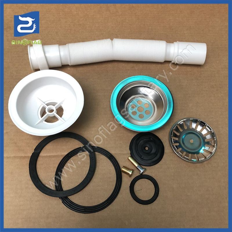 1.1/2X80cm Sink Drainage Pipe with Screw Sink Drain