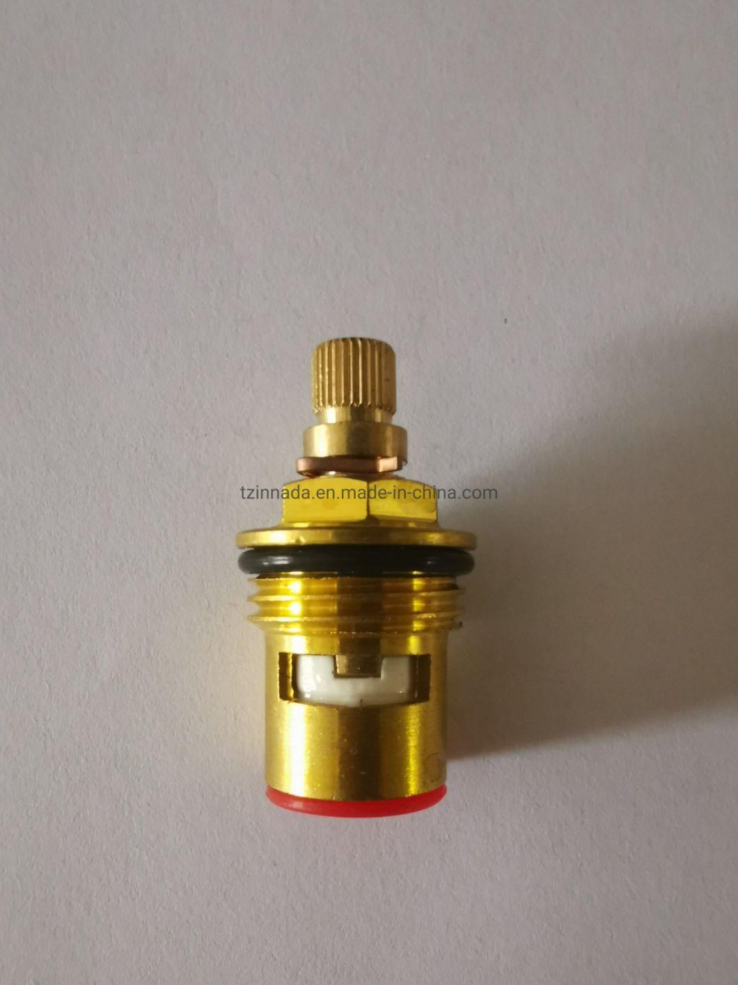 Brass Valve Bathroom Faucet Cartridge for Valve Parts and Faucet