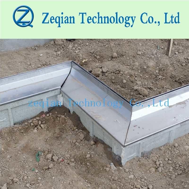 Slotting Steel Cover Polymer Edge Drainage Trench Channel