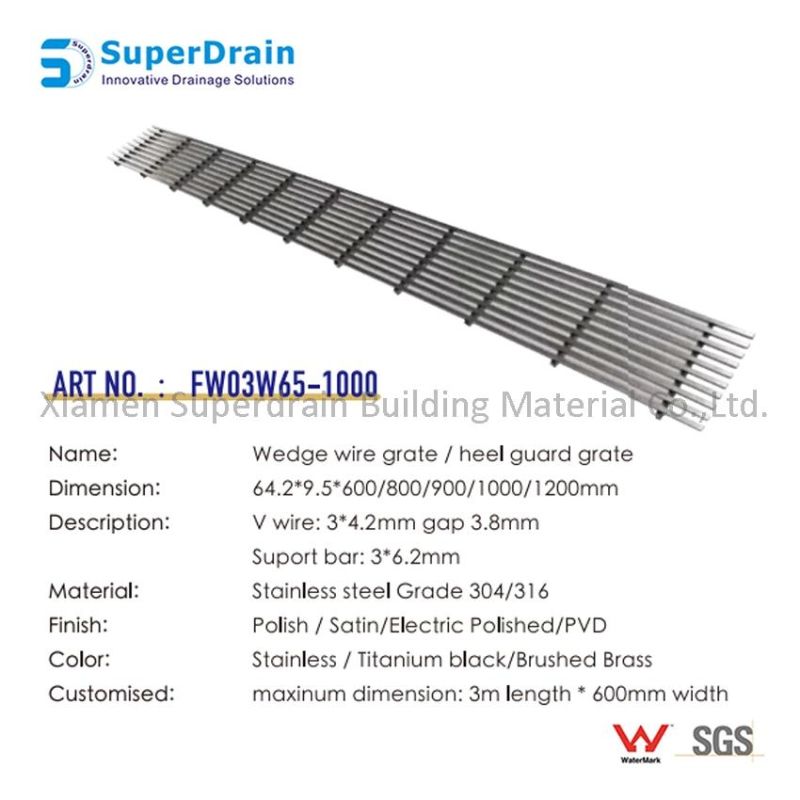 China Supplier Water Waste Steel Grating for Wet Room