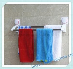 Bathroom Set Heavy Duty Suction Cup Towel Rail Shelf