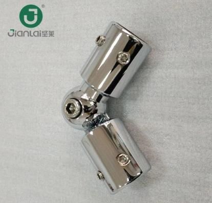Stainless Steel Two Way Connecting Support Clamp Rod Elbow Connector