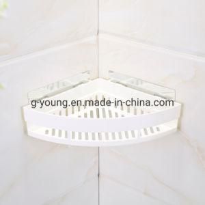 Plastic Storage Organizer Corner Shelf for Bathroom Rack