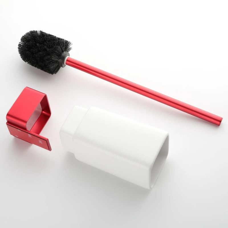 Toilet Brush Cleaning Tool Holder with Toilet Brush