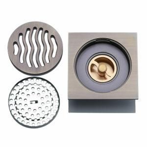 Bathroom Hotel Brass Shower Floor Drain