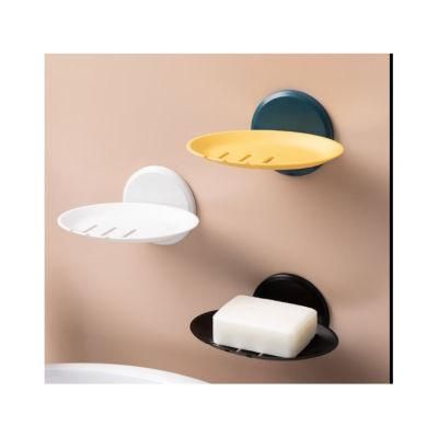 Bathroom Plastic Storage Accessories Drain Tray Holder Hotel Dish Oval Promotion/Office/Gift/Travel/Sport/School Bath Soap Box