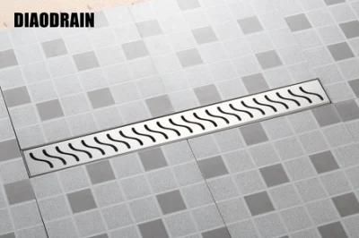 Smart Linear Shower Channel Drain with a Magic Box -Stop Stinky Odor