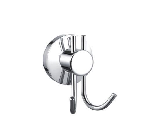 Round Style Solid Brass Polished Chrome Toilet Roll Paper Holder Tp Holder