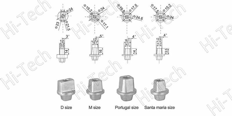 Hi-222A Good Quality Heavy Floor Spring Directly From Factory with Double Cylinder