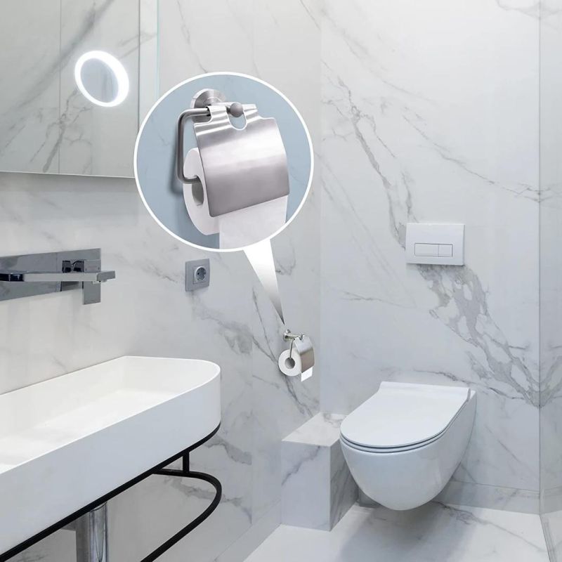 Toilet Paper Holder with Cover (06-5005)