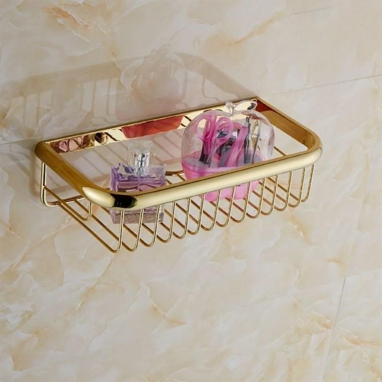 Light Golden Toilet Paper Holder Tissue Paper Holder Bathroom Accessories