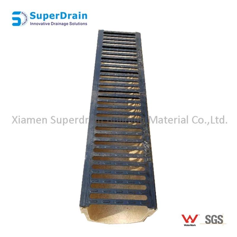 Iron Rainwater Grate Drain Ditch Cover Channel Grating