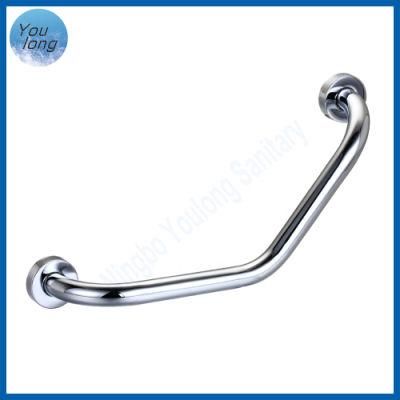 Bathroom Shower Bathtub Stainless Steel Curved Support Angled Handrail Safety Grab Bars for The Elderly