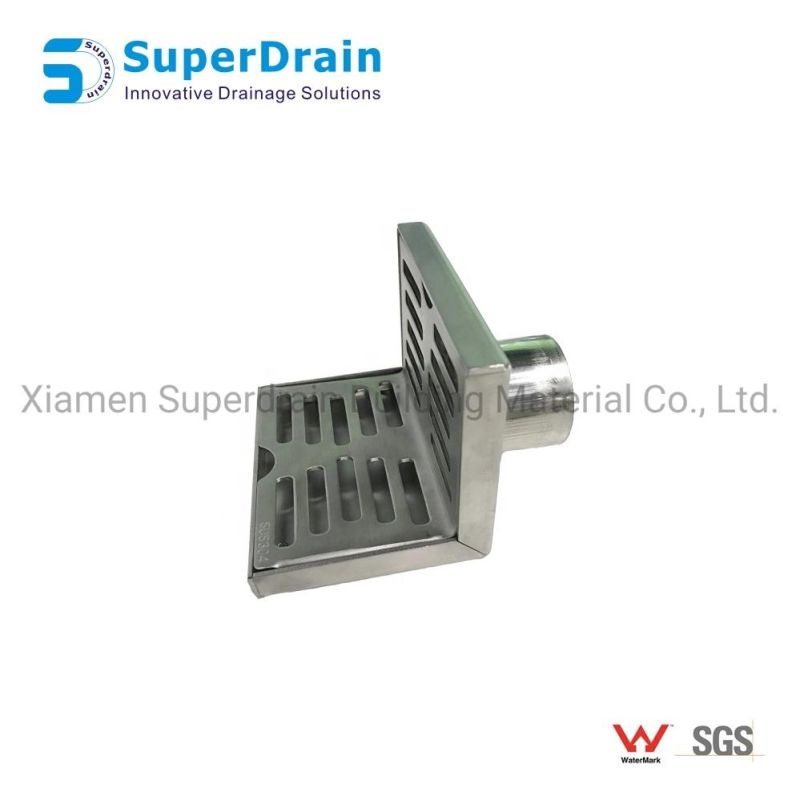 Stainless Steel 304 Parapet Side Wall Drain for Balcony or Roof