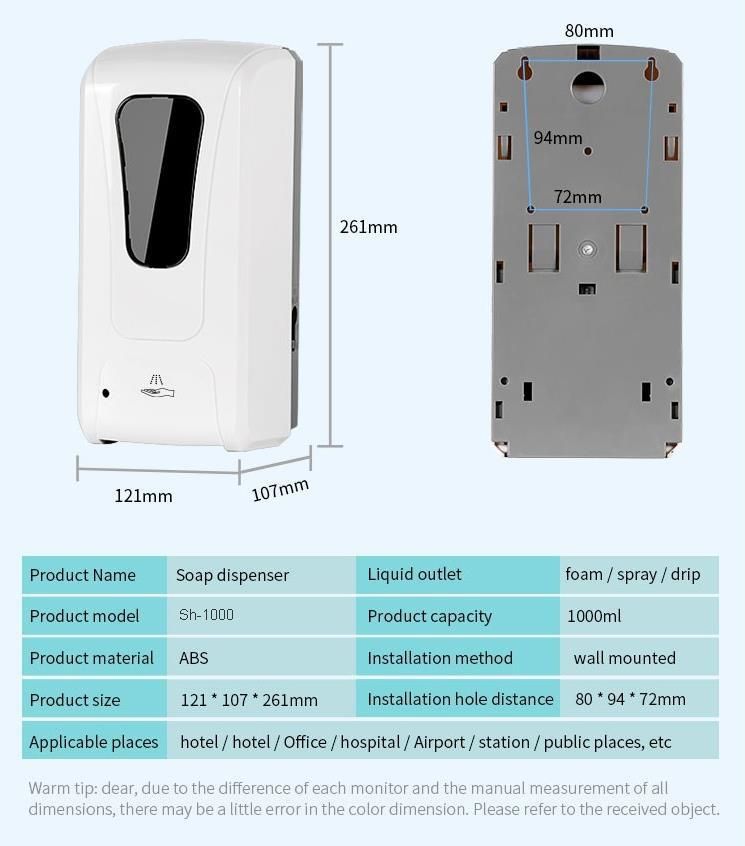 Liquid Dripping Style Automatic Wall-Mounted Soap Dispenser