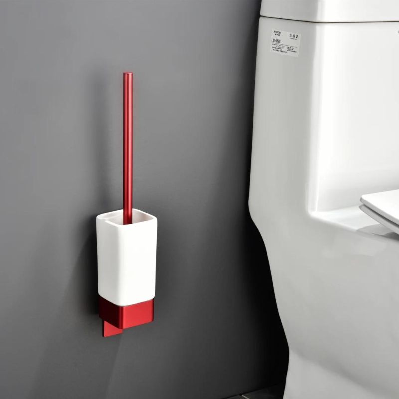 Toilet Brush Cleaning Tool Holder with Toilet Brush