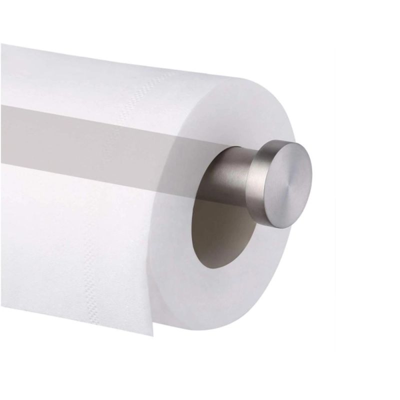 Stainless Steel Toilet Tissue Paper Roll Towel Plate Holder Steel Kitchen Towel Paper Holders SUS304 Bathroom Accessories