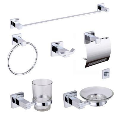 China Wholesaler Washroom Toilet Whole Bathroom Accessories Sets 6PCS (NC86800)
