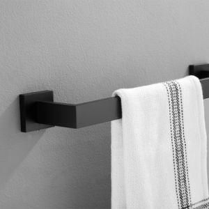 European Single Towel Holder Rod Towel Bar Rail Polished Towel Bar Bathroom Accessories