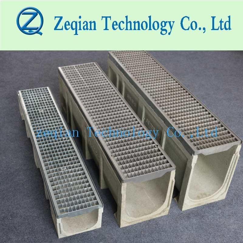 Stainless Steel Grating Channel Drain for Square