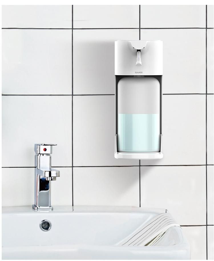 Saige New Arrival 1200ml Wall Mounted Auto Sensor Touchless Automatic Gel Liquid Soap Dispenser