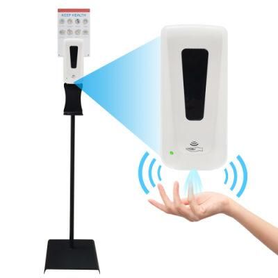 Touchless Automatic Floor Desinfektion Hand Sanitizer Dispenser Stand Liquid Soap Dispenser