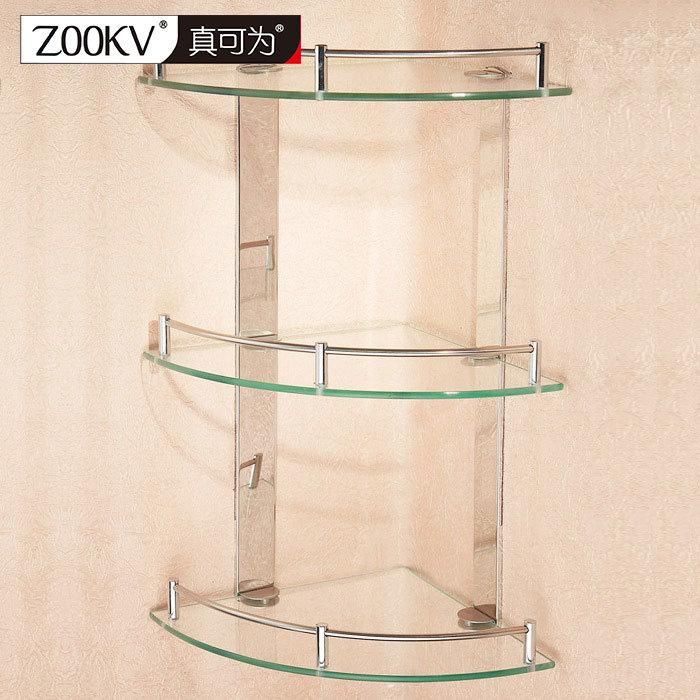 Bathroom Wall Corner Mounted Stainless Steel Shower Shelf Shower Caddy