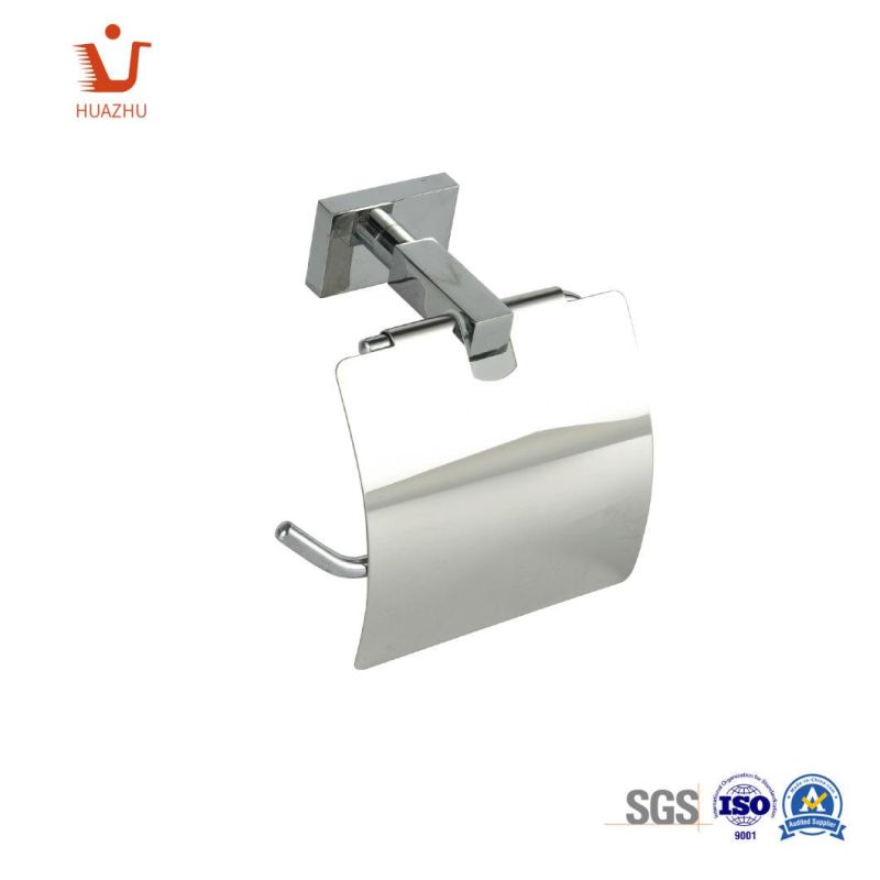 Wall Mounted Zinc Alloy Toilet Tissue Bathroom Paper Holder
