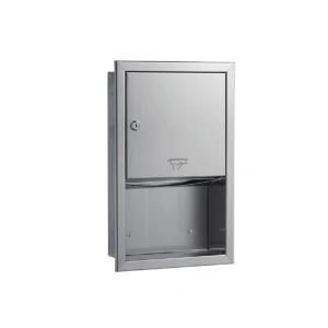 Stainless Steel Recessed Paper Towel Dispenser