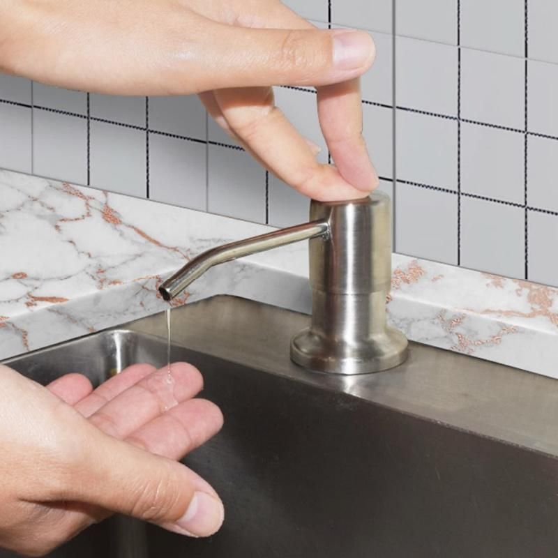 Bathroom Accessories Faucet Taps SS304 Liquid Soap Dispenser Ml Fittings