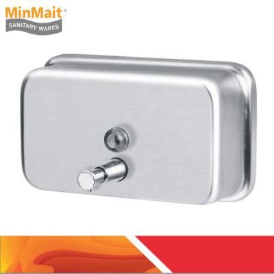 S. S. Manual Gel Soap Dispenser Hand Sanitary Horizontal Mx-SD808