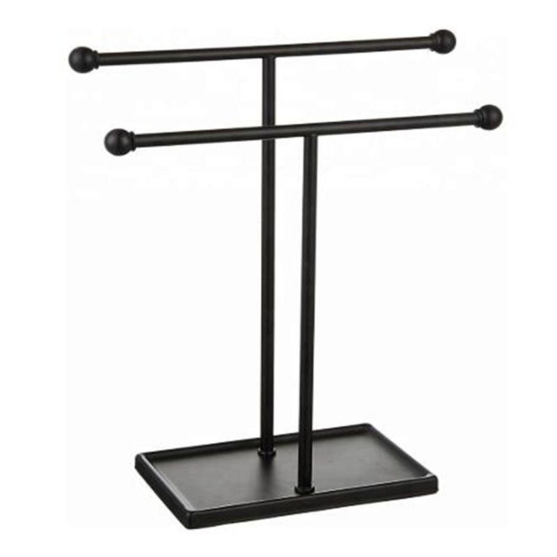 Modern Stainless Steel Hand Towel and Accessories Stand