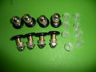 8PCS Brass Roller Set for Shower Room and Shower Cabin