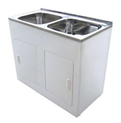 Australian Standard Sanitary Ware White Double Laundry Tub (1160A)
