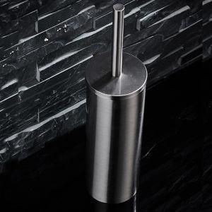Floor Standing 304 Stainless Steel Toilet Brush Holder