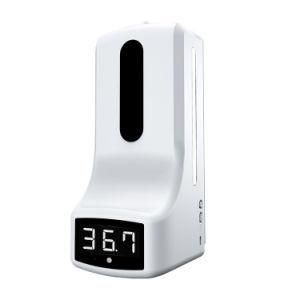 Battery Operated K9 PRO Thermometer Automatic Spray Hand Sanitizer Dispenser