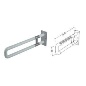 Flip-up Bathroom Grab Bar, Stainless