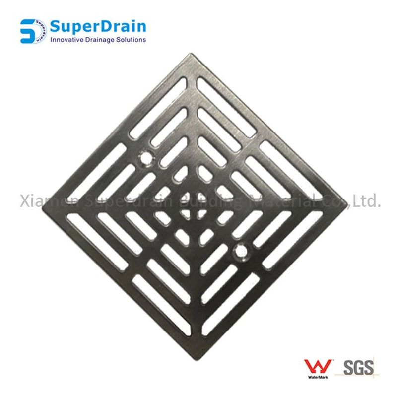 Stainless Steel Grating with Plastic Flange Base