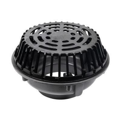 Cast Iron No-Hub Connection Roof Drain with Strainer