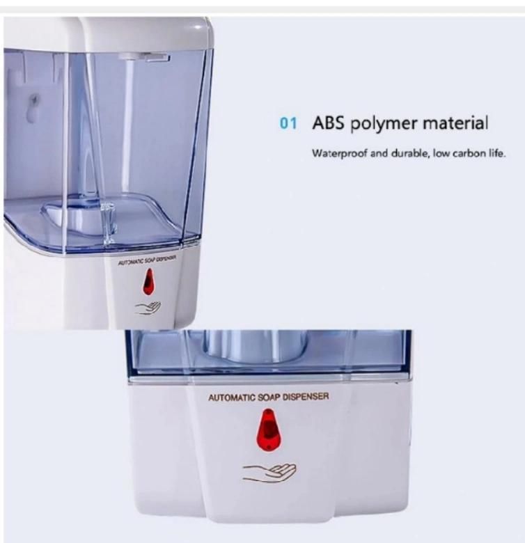 Plastic Automatic Hand Soap Sanitizer Dispenser