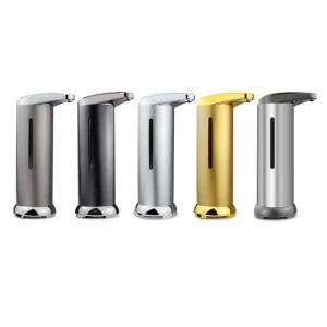 Stainless Steel Touch Free Sensor Auto Alcohol Soap Hand Sanitizer Dispenser