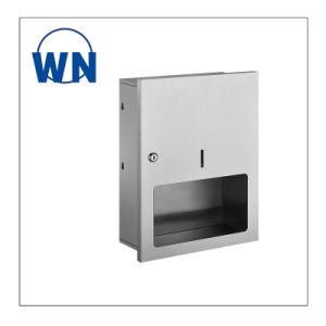 Wall Mounted 304 Stainless Steel Toilet Paper Napkin Dispenser with Lock