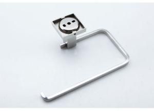 High Quality Hotel Simple Small 304 Stainless Steel Bathroom Parts Towel Ring Holder