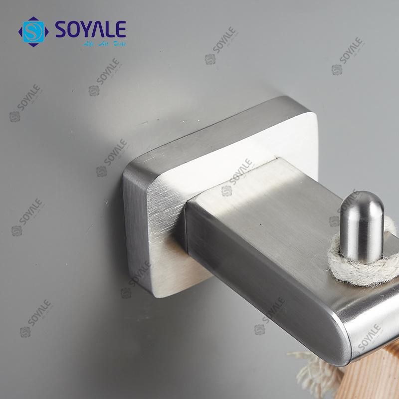 Stainless Steel 304 Double Robe Hook Sy-6355