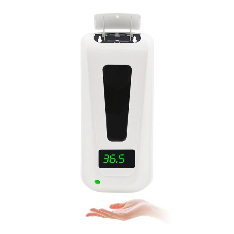 Wall Mounted Manual F1408 Battery Dispensers Stainless Steel Plastic Hand Sanitizer Automatic Liquid Soap Dispenser